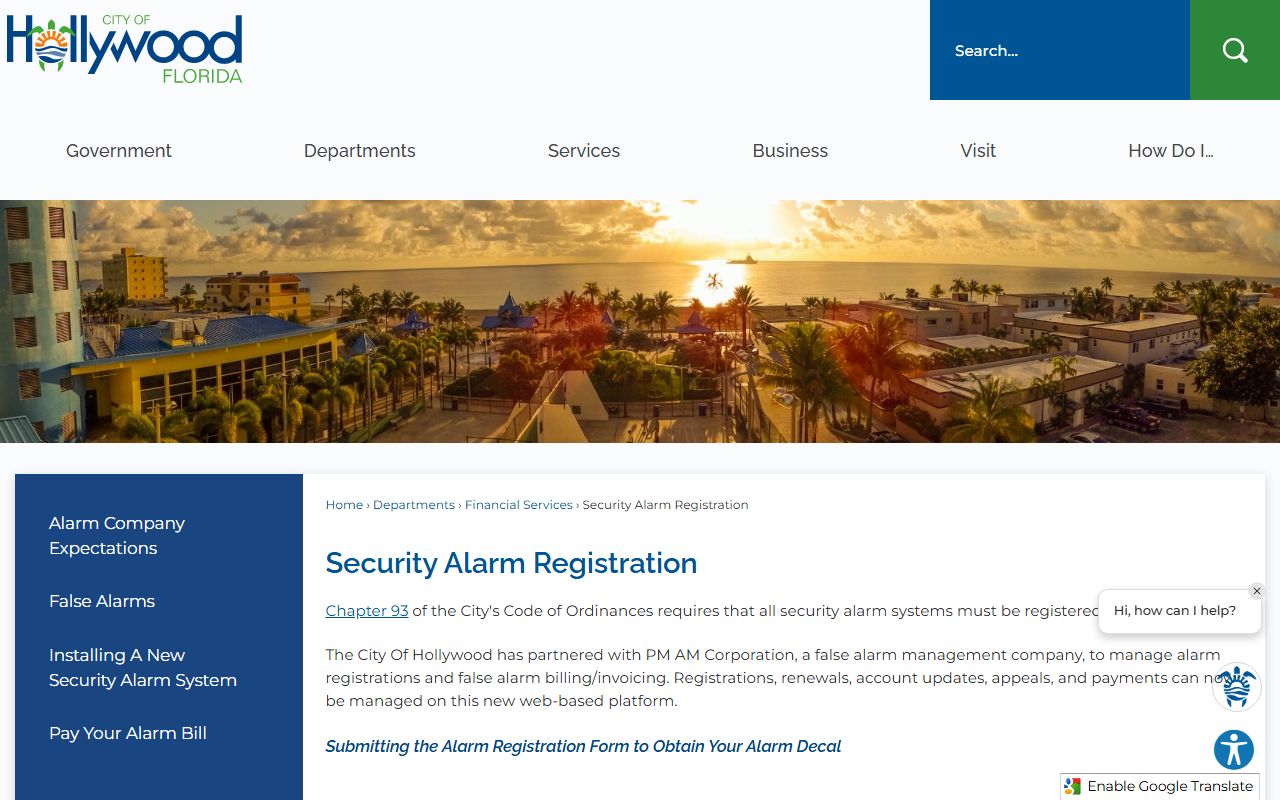 Hollywood Police Department page for Hollywood busted mugshots