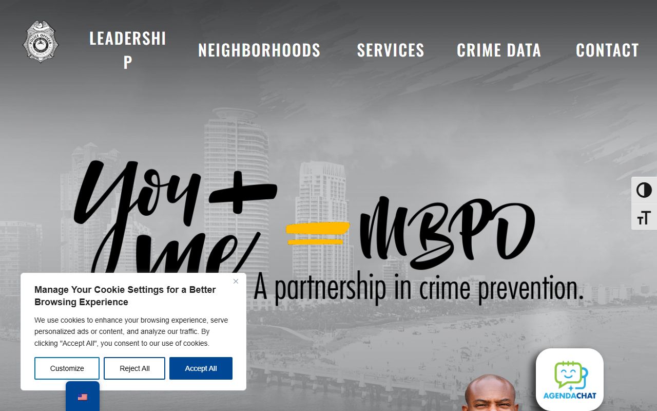 Miami Beach Police Department website for Miami Beach busted mugshots