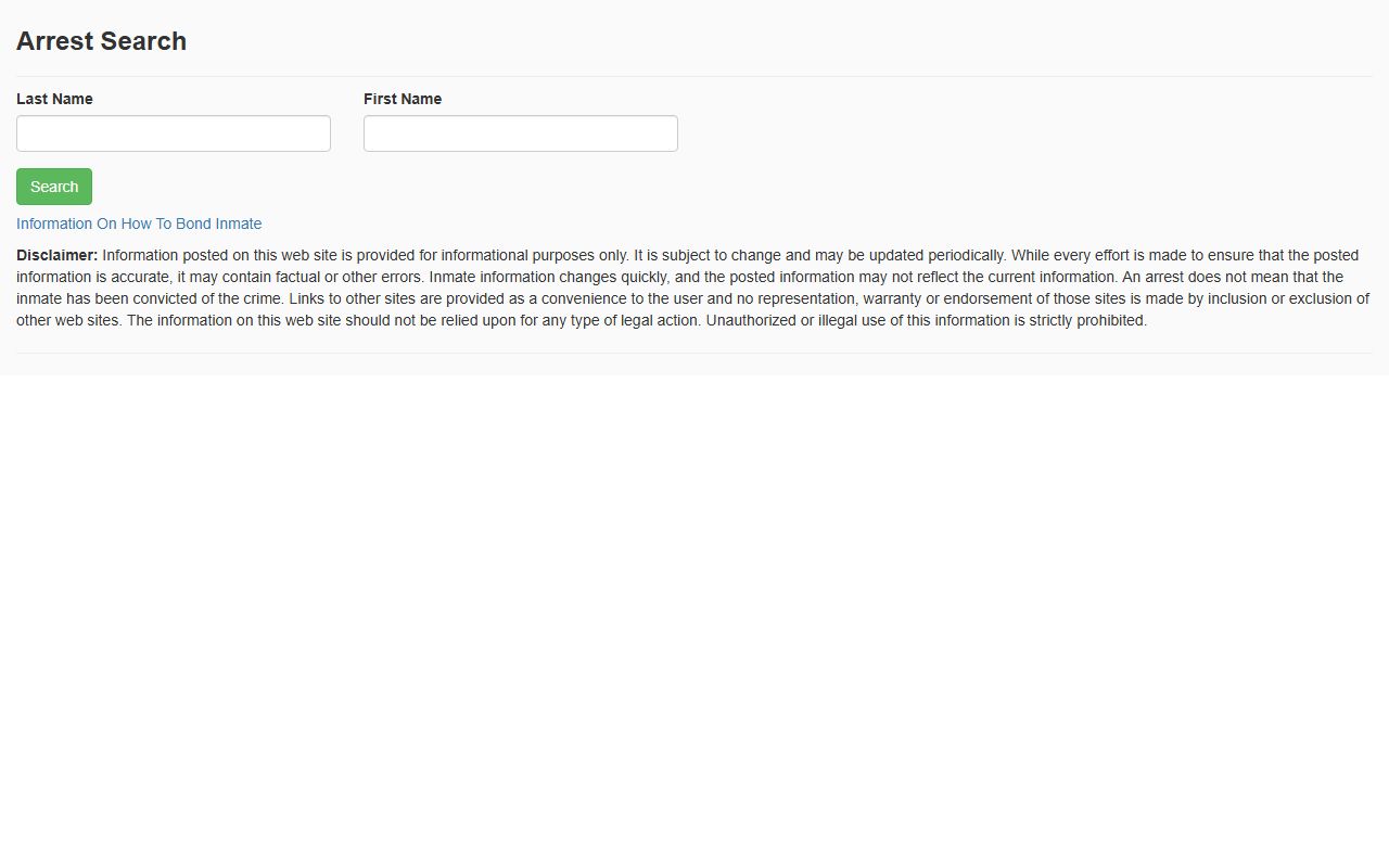 Broward County Sheriff arrest search portal for busted mugshots